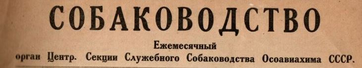 1930г. Статья «Стандарт коккер-спаниеля»