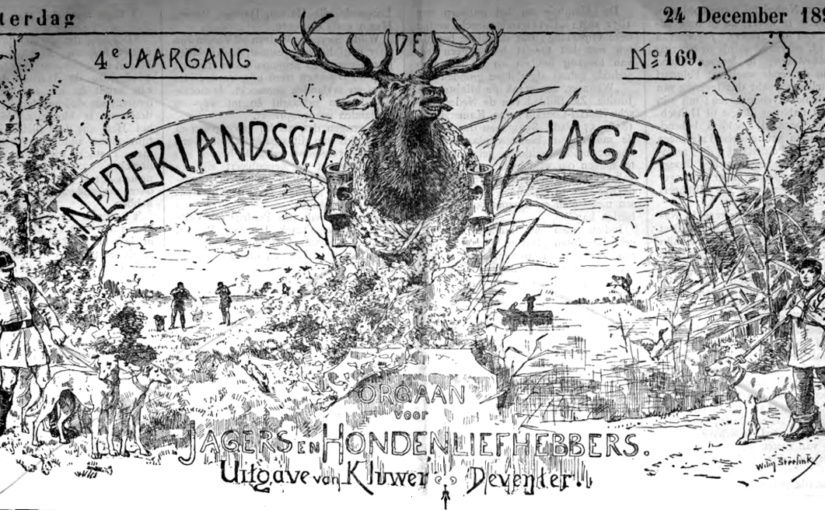 1898г. Статья из газеты «Нидерландский охотник»